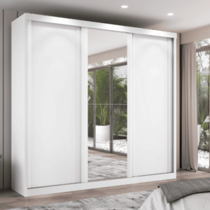 Guarda Roupa Sevilha 3 Portas C/ Espelho