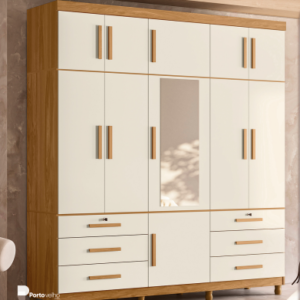 Guarda Roupa Otto Triplex C/ Espelho