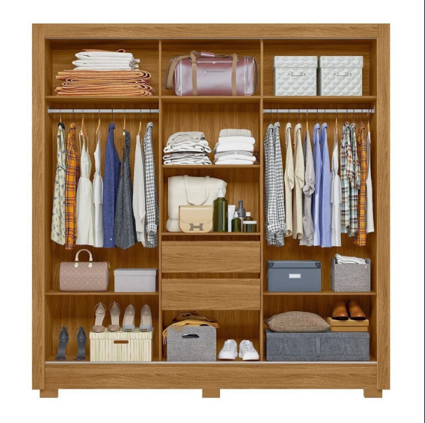 Guarda Roupa Vitória C/ Espelho - Imagem 2