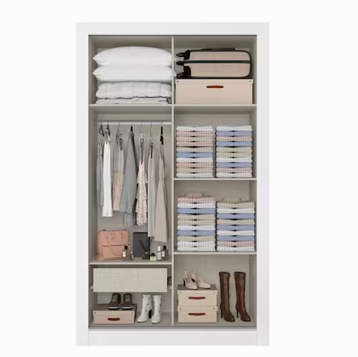 Guarda Roupa Goiass Glass C/ Espelho - Imagem 2