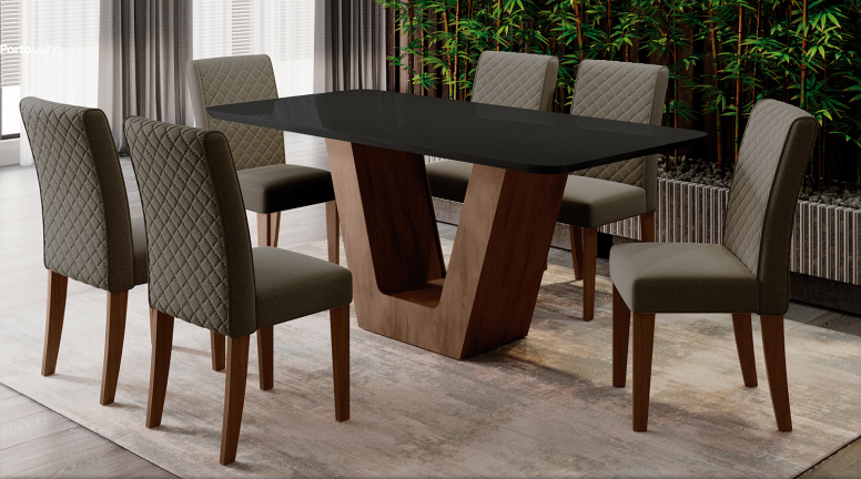 Mesa de Jantar Boston 6C