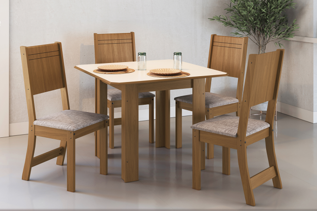 Mesa de Jantar Alabama 4C