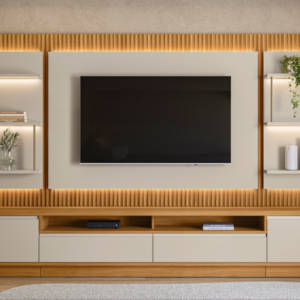 Conjunto Rack e Painel Malbec