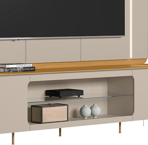 Conjunto Rack e Painel Selene 85º - Imagem 4